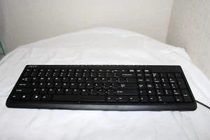 Acer Wired Multimedia Keyboard Model SK-9621 (Deep Clean) - Picture 1 of 6