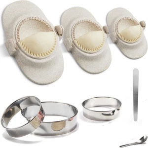 Empanada Maker Press Multiple Size Dumpling Maker Set Dough Cutter Dumpling Mold - Picture 1 of 1