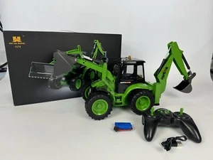 HuiNa 1/14 Escavatore Terna Trattore 2.4Ghz 9 Canali - CY1579 - Foto 1 di 13