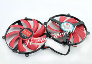 AMD ATI Radeon HD 7990 Video Card Single Fan Replacement R156a 4-wire - Photo 1/6