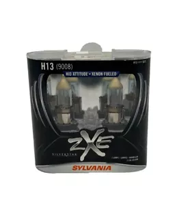 Sylvania Silverstar ZXE 9008 H13 65/55W Two Bulb Headlight Replace Upgrade Stock - Picture 1 of 2