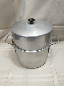 see description* Vintage Comet Aluminum Sterilizer Pot for Baby Bottles USA made