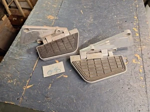 84 Honda GL1200 Passenger Floorboards Goldwing Gold Wing GL 1200 OEM Vintage - Picture 1 of 18
