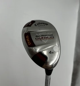 Callaway Big Bertha Diablo DRS 4H Hybrid 24 Degrees Graphite RH ST STF Unflex - Picture 1 of 17