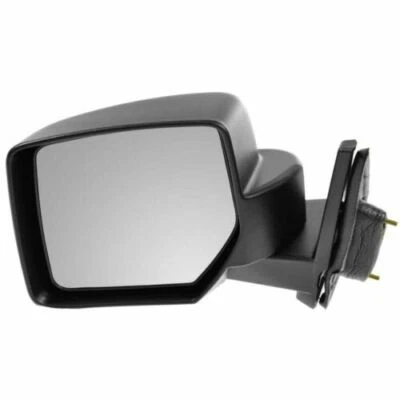 LH Left Drive side Mirror Manual Foldable Textured fits 2007 2017 Jeep Patriot - Image 1 of 2