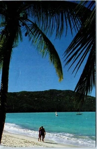 Gently Sloping Beaches, The Jewels of the Caribbean, Barbados Postcard - Picture 1 of 2