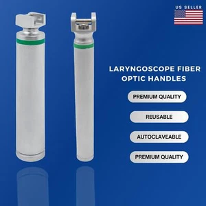 MANIJAS LARINGOSCÓPICAS REUTILIZABLES/AUTOCLAVABLES DE FIBRA ÓPTICA - CALIDAD PREMIUM - Imagen 1 de 6