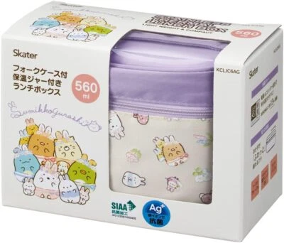 Sumikko Gurashi Thermal lunch box 560ml skater KCLJC6AG-A - Image 1 of 4