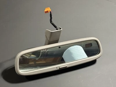 WITH COMPASS 2001-2005 Lexus GS300 GS400 GS430 OEM Rear View Mirror Gray - Image 1 of 4