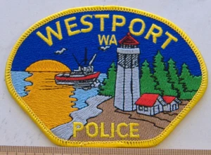 WESTPORT POLICE WASHINGTON FABRIC PATCH - Picture 1 of 1