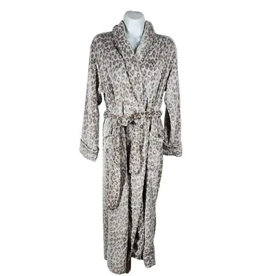 ХАЛАТ OSCAR DE LA RENTA С АНИМАЛИСТИЧЕСКИМ ПРИНТОМ - Изображение 1 из 4