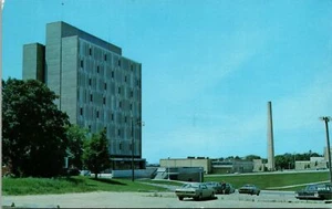 Pioneer Tower University Of Wisconsin Platteville Wisconsin Postcard - Picture 1 of 2