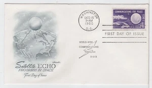TurtlesTradingPost - Satellite Echo I 1960 #1173 Artmaster Cachet FDC - Picture 1 of 1