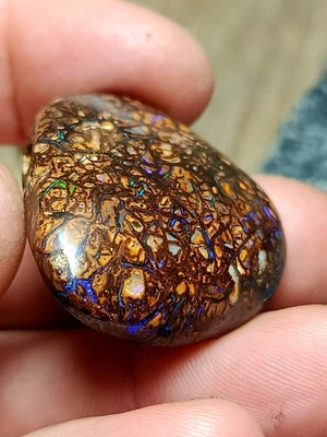 Boulder Opal Anhänger, ca. 44 ct gebohrt, ohne Fassung - Bild 1 von 3