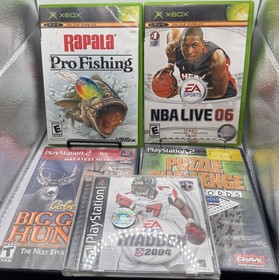 Video Game Lot Playstation Xbox Nintendo Untested