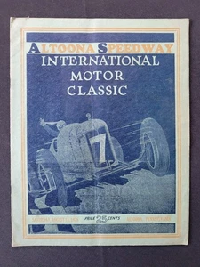 1928 AAA Altoona Speedway Championship Indy Car Program, Louis Meyer Wins - Picture 1 of 15