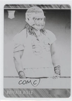 2014 Panini Rookies & Stars Printing Plate Black 1/1 Cyril Richardson RC 0f8 - Image 1 of 3