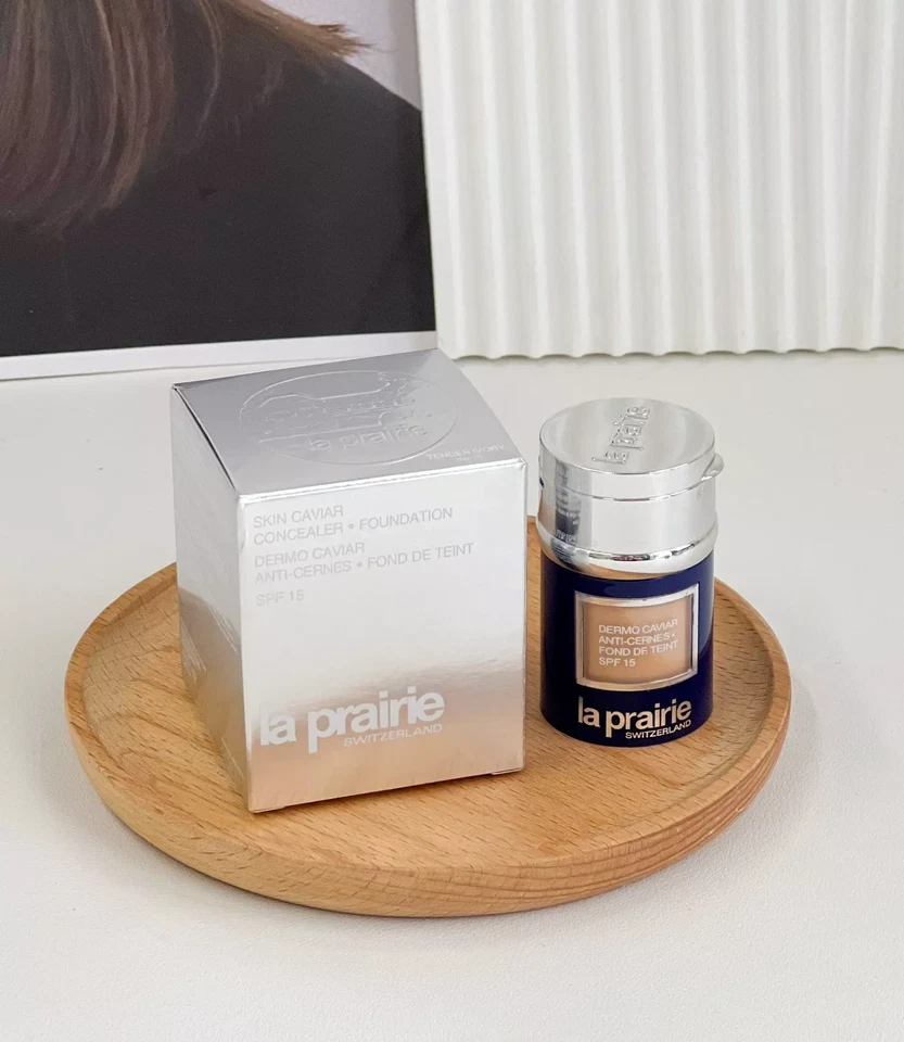 La Pra_irie Skin Caviar Foundation SPF15 Ivory Hydrating Nc05/Cleanser 125ml - Image 1 of 2