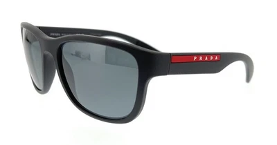 Gafas de sol cuadradas grises Prada Linea Rossa 0PS 01US UFK5L0 Foto 1 de 4