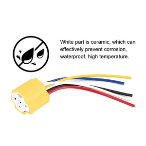 Relay Socket Car Relay 5 Pin Relay Socket For Industry - Picture 1 of 10