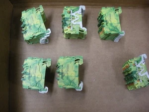 Wago Erdungsklemmen 59 Stück 2200-1207 24-16AWG 60357559 Schienenmontage - Bild 1 von 6