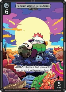 Tarjeta Vibes TCG Pingüino cuyo vientre duele - Legend of the Lils # 133 - Imagen 1 de 1