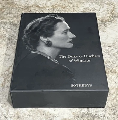 1997 Sotheby's Auction Catalog  THE DUKE & DUCHESS OF WINDSOR w/ Ephemera - Image 1 of 4