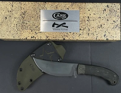 Cuchillo de hoja fija Case XX Winkler Hambone 80CRV2 43179 Hunter con funda y caja Foto 1 de 4