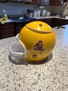 Arizona State Underbite Full Size Snack Helmet Snack Bowl. Made In USA - Picture 1 of 5