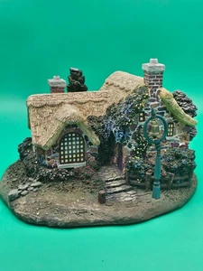 Thomas Kinkade Seaside Boathouse Christmas Hawthorne Village NO LIGHT Vintage - Picture 1 of 5