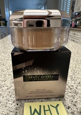 Fenty Rihanna Pro Filt'r Instant Retouch Setting Powder HONEY .98oz/28g FULL SZ - Image 1 of 4