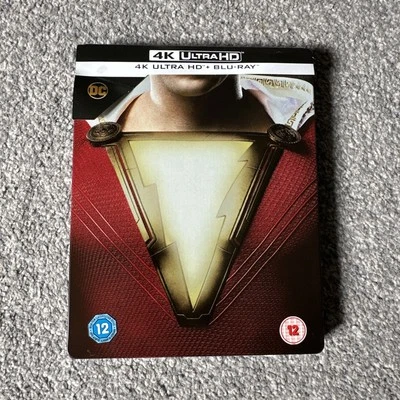 Shazam! (4K Ultra HD + Blu-ray Limited Edition Steelbook) Opened but with J card - Image 1 of 4