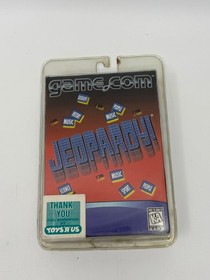 Jeopardy for the Tiger Game.com Game com New Factory sealed  US Version 