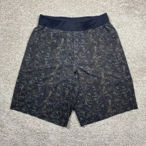 Lululemon Unlined Surge Shorts Medium Geometric Multicolor 10" Inseam Drawstring - Picture 1 of 8