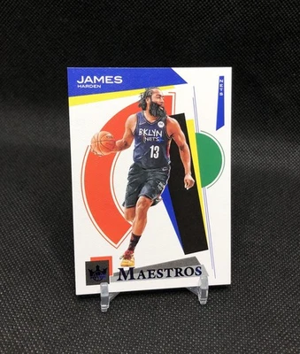 Panini Court Kings James Harden 2020-21 “MAESTROS”/25 ZAFIRO SSP No. 4 🎨 Foto 1 de 4