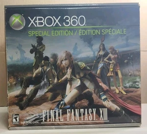 Consola Xbox 360 - Final Fantasy XIII Edición Limitada 250gb - Solo Caja - Imagen 1 de 2