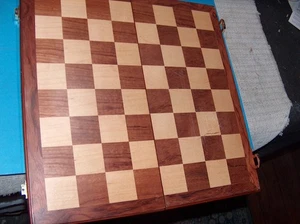15" Folding Chess Board - Board only, no chess pieces - Picture 1 of 9