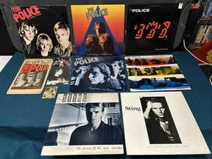 7x The Police LP: Outlandos D’Amour,Zenyatta Mondatta,Synchronicity,Ghost In Mac - Picture 1 of 12