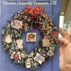Douglas Designs Cross Stitch Patterns Victorian Christmas Treasures VIII 8 59 - Picture 1 of 13