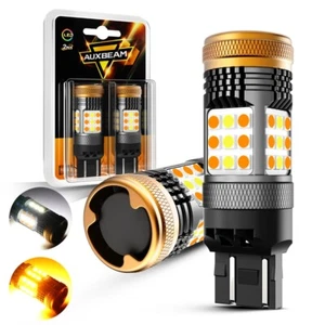 Canbus 7444 7443 LED Turn Signal Lights 3500K 6500K for Honda Passport 2019-2021 - Picture 1 of 12