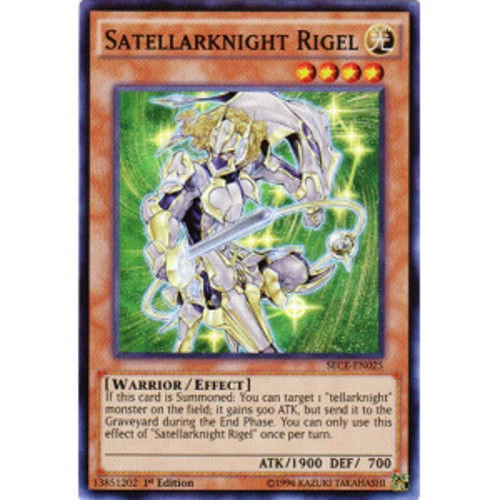 Satellarknight Rigel - Super Rare 1st Edition MINT - SECE-EN025 - Image 1 of 1