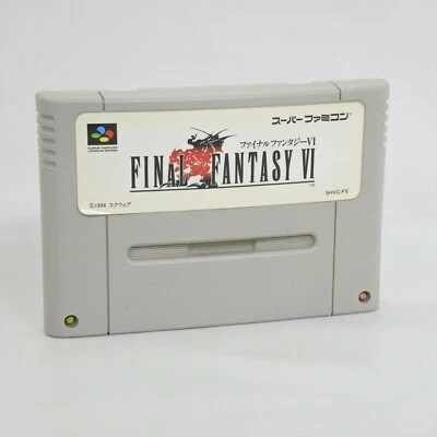 Super Famicom FINAL FANTASY VI 6 FF SQUARE Cartridge Only Nintendo sfc - Image 1 of 2