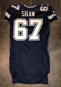 Dallas Cowboys Game Issued Shaw Nike 2000 Trikot mit Tom Landry Hat Patch Gr. 48 - Bild 1 von 6