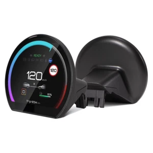 New Mini HUD For Tesla Model 3 Y Auto Meter LCD Screen Digital Dashboard Display - Picture 1 of 3