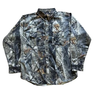 TrueTimber Realtree XD Button Down Long Sleeve Shirt - Men's L - Picture 1 of 2