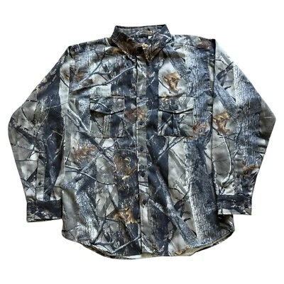 TrueTimber Realtree XD Button Down Long Sleeve Shirt - Men's L - Image 1 of 2
