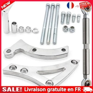 fr Billet Aluminum Alternator Bracket Silver Billet Aluminum Alternator Bracket - Afbeelding 1 van 11