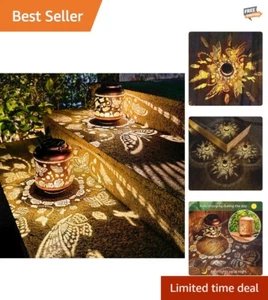 Solar-Powered Butterfly Lanterns - Beautiful LED Lights for Yard and Patio Decor - Picture 1 of 9