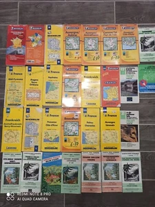 Landkarten, Wanderkarten, Michelin, Frankreich, ältere Sammlung, Strassenkarten - Bild 1 von 6