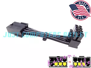 🔥 (11 mm) Cable adaptador GPU invertido PCI-E ángulo recto de bajo perfil de 8 pines - Imagen 1 de 6
